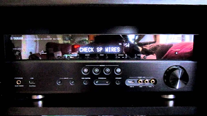 Yamaha Receiver Check SP Wires Error_06-08-12.MOV