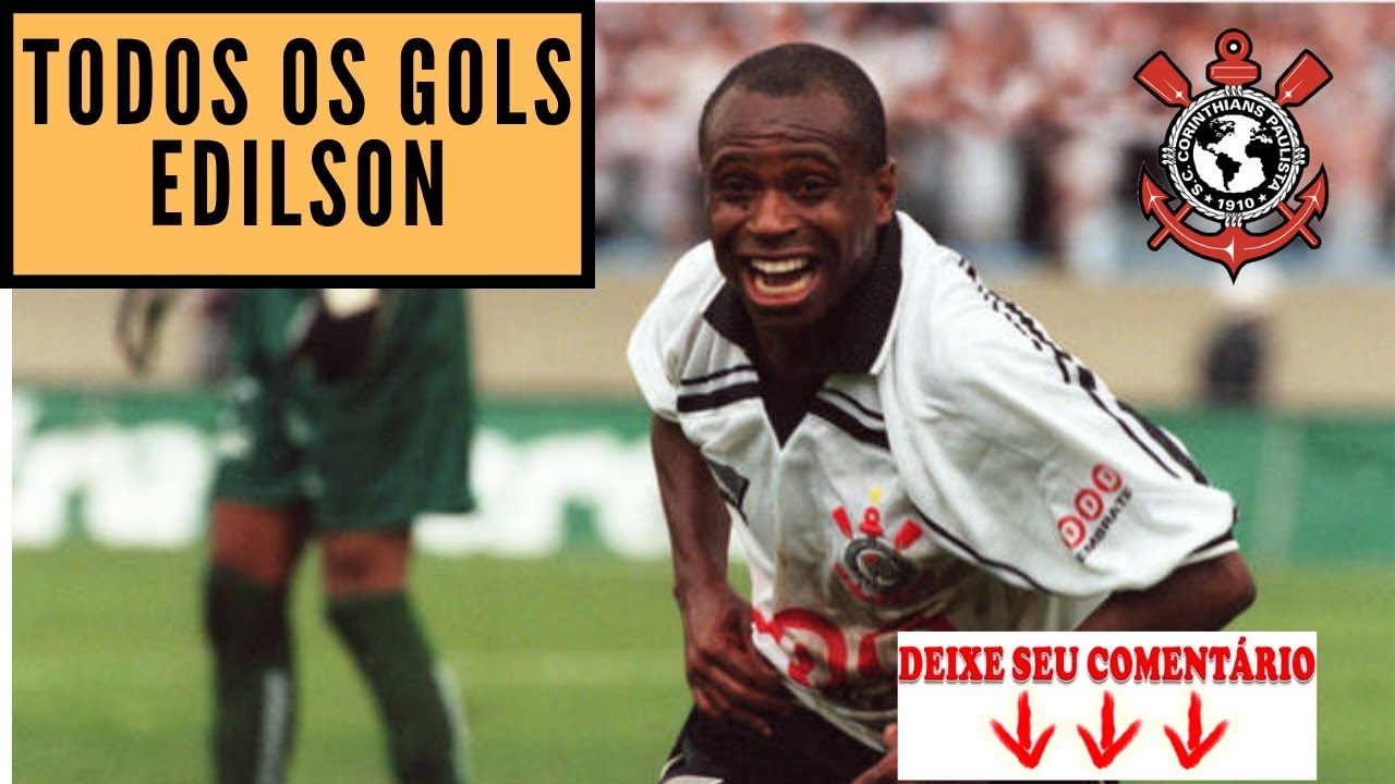 Edilson Todos Os Gols Tudo Timao Oficial Youtube