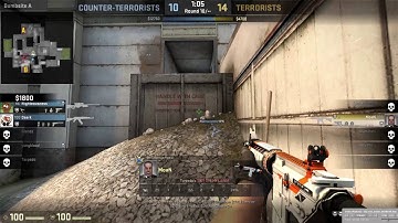 ACE 1v4 Clutch on ESEA PUG