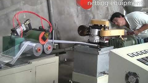knotless net machine for rose protection net and chrysanthemum net
