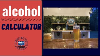 Alcohol Calculator | How Much Alcohol To Buy For An Open Bar?