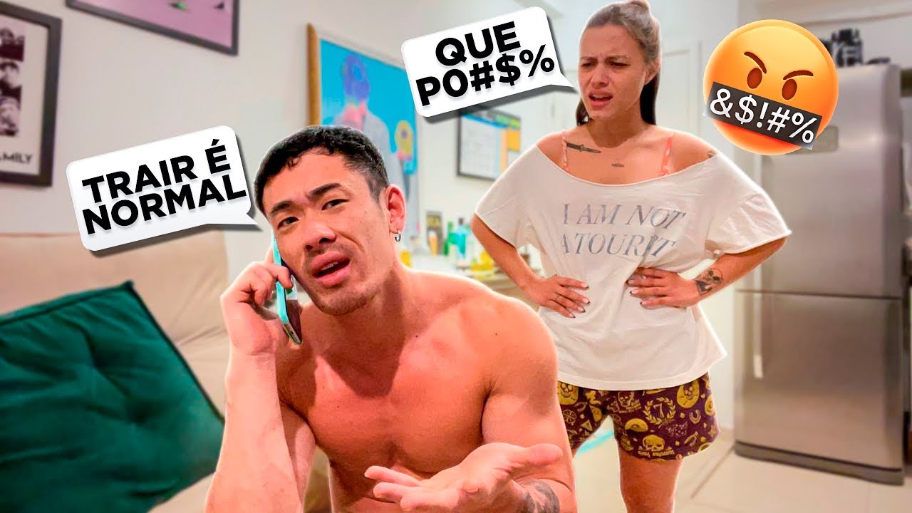 APOIANDO A TRAICÃO DE UM AMIGO pra ver A REACÃO DELA *fico chocaca*