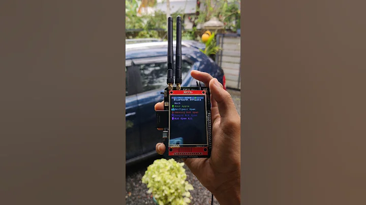 Esp32 Marauder wireless pentesting/hacking tool #computersecurity #hacking #malayalam