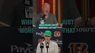 Can We Talk about Joe Burrow Wearing an ‘I Work Here’ Hat to a Press Conference