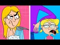 TALL PEOPLE VS SHORT PEOPLE PROBLEMS || Relatable Facts by 123 GO! Animated