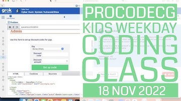 ProCodeCG Kids Weekday Coding Class - Friday - 18 Nov 2022
