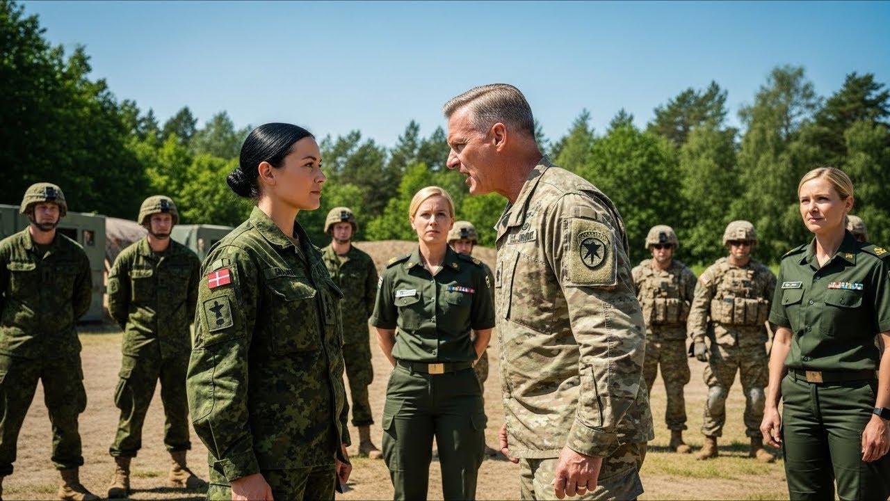 Dansk Soldat - Ydmyget af Amerikanere - Men Hendes Svar Ydmygede Hele Basen