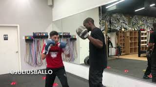 MUST WATCH most talented amateur boxer Julius Ballo - EsNews