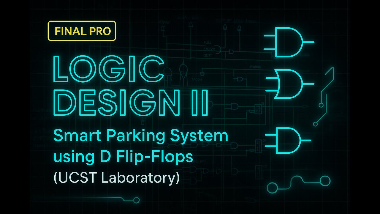 Smart Car Parking System Using D Flip-Flops in Logisim Evolution ...