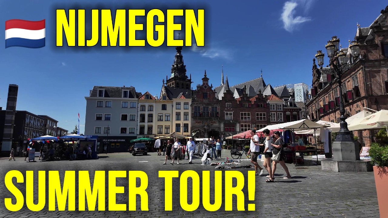 🇳🇱 Nijmegen Complete Summer Tour 2025 | 4K Walk + Nature & Culture