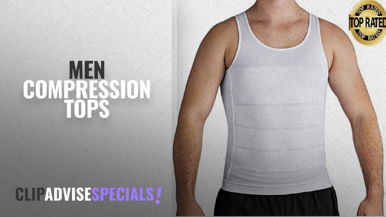 10 Best Men Compression Tops : Roc Bodywear Mens Slimming, Compression  shirt and Body Shaper. Top 