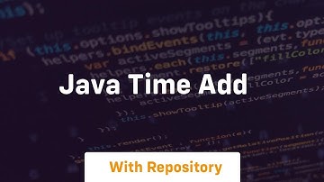 java time add