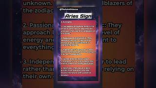 Aries Sign: Strengths &amp; Weaknesses 🔥♈ | The Astro Universe #vedicastrology #astrolessons #aries