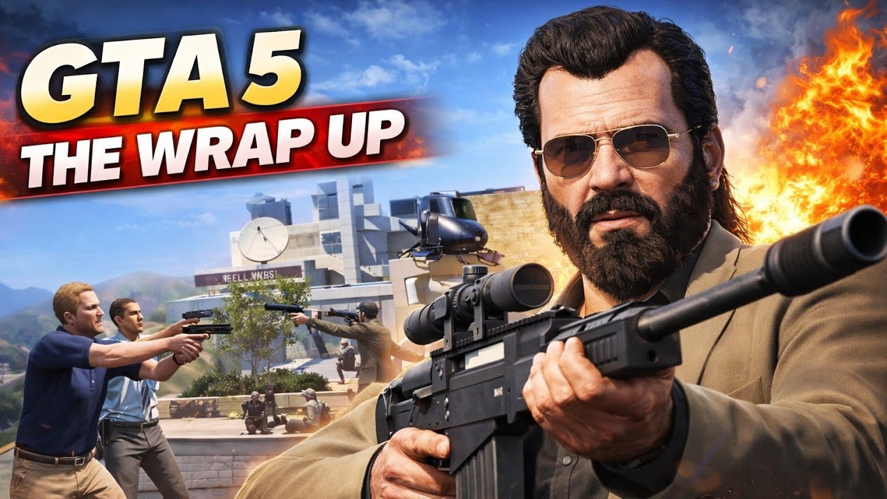 MICHAEL vs TREVOR 😱 | THE WRAP UP Mission | GTA 5 HINDI VOICE | - YouTube