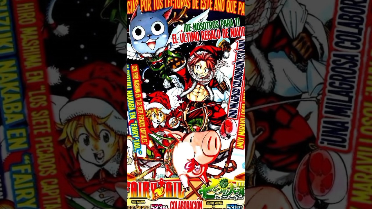 One shot de fairy tail x nanatsu no taizai #recomendacionmanga #