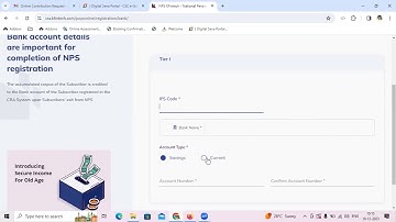 NATIONAL PENSION SCHEME (NPS) ACCOUNT OPENING PROCESS IN CSC (KANNADA)
