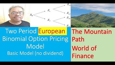 Two Period Binomial Option Pricing European (FD 01)
