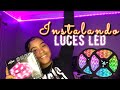 ✨DECORANDO MI HABITACIÓN - COMO INSTALAR LUCES LED!✨