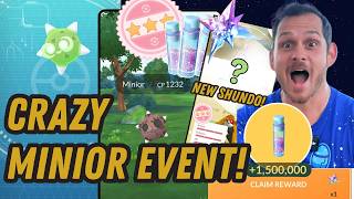 Details Minior Debut! 1 mill stardust for FREE! + New SHUNDO! - Pokémon GO Guide