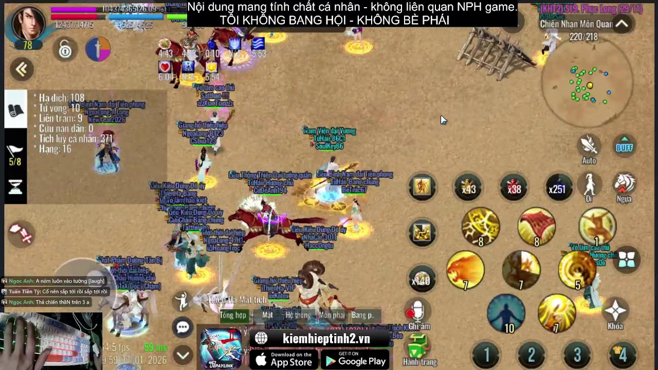 (17/1) TLT S19 Kiếm hiệp tình 2 mobile