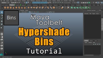 The Maya Toolbelt - Hypershade Bins (Maya 2023)