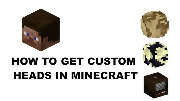 How to Get Custom Heads in Minecraft!