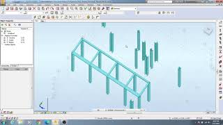 13. Autodesk Robot Structural Analysis Professional Tutorials | How To See 3D View In Robot