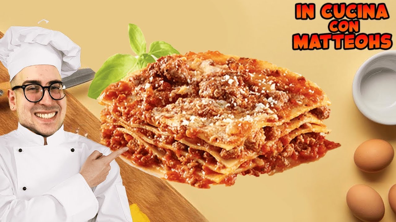 LASAGNE ALLA BOSCAIOLA ¦ IN CUCINA CON MATTEOHS - YouTube