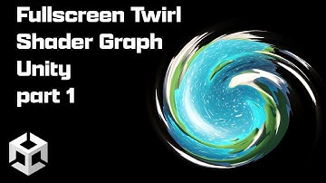 Fullscreen Shader Graph Twirl Unity part 1