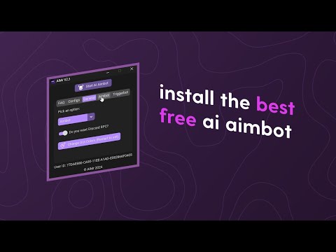 how to install the best free ai aimbot | key hidden in video!