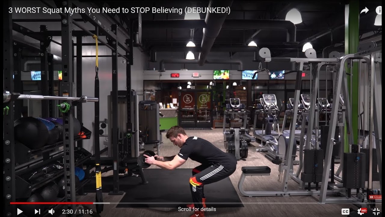 V Shred - 3 WORST Squat Myths You Need to STOP Believing (DEBUNKED!)