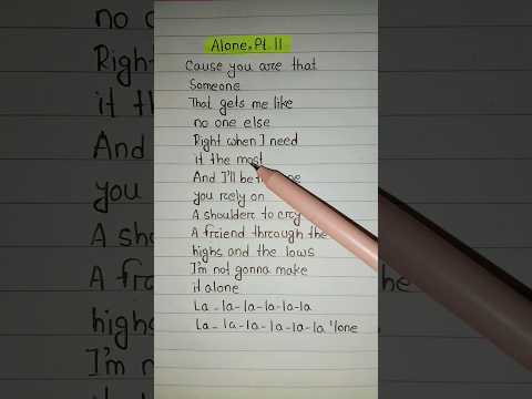 Alone Pt. Ii ~ Alan Walker x Ava Max Lyrics Shorts