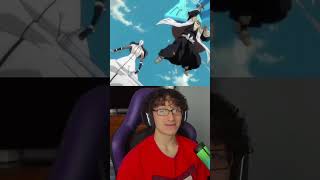 Hollow Tosen Is Way Too Cold!! #anime #bleach #reaction