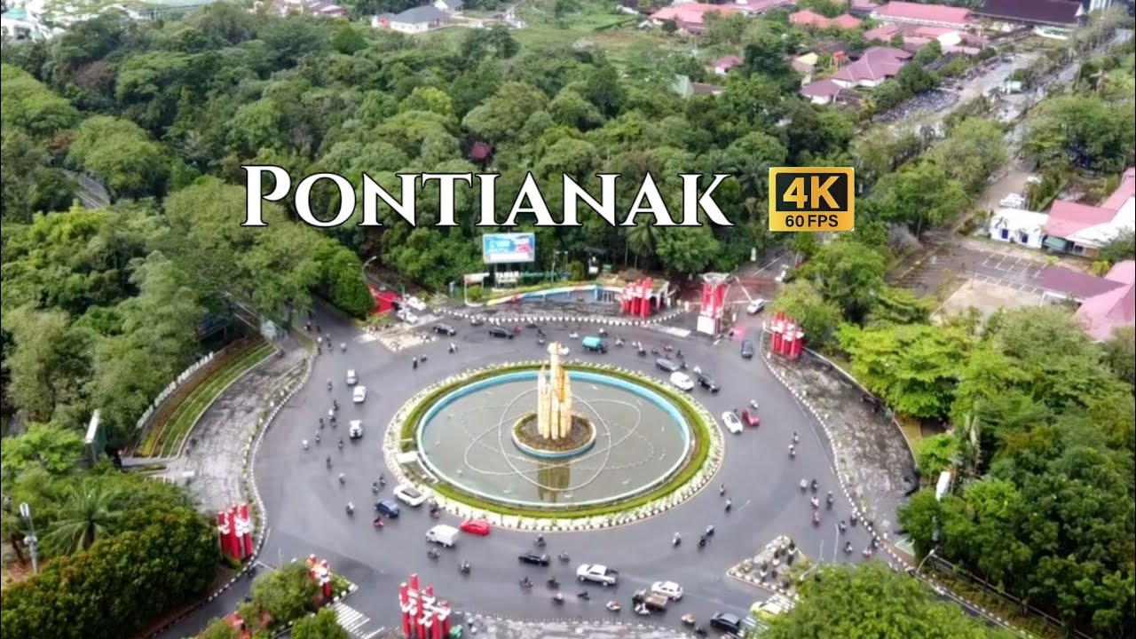 Pontianak, Kalimantan Barat Indonesia 🇮🇩 by drone