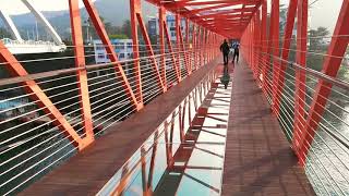 Jeodo island south Korea glass bridge