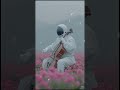 An Astronaut Playing Interstellar on Cello | Stress Relief Cinematic Short