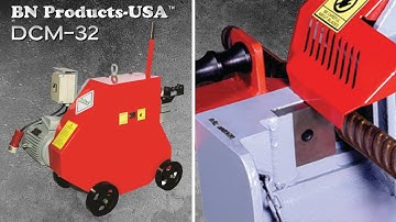 DCM-32 | Heavy-Duty, Industrial Grade Mechanical Rebar Cutter
