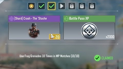 Call of Duty Mobile Use Frag Grenades 10 Times in MP Match Task Complete