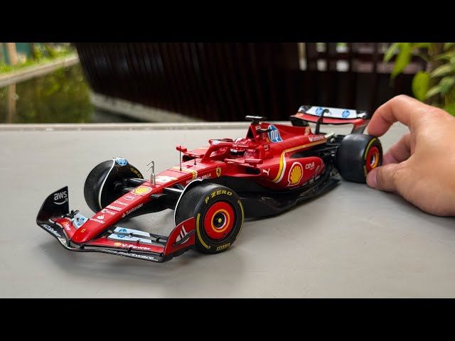 Ferrari Formula 1 Racing 1/18 Diecast Model Unboxing - YouTube