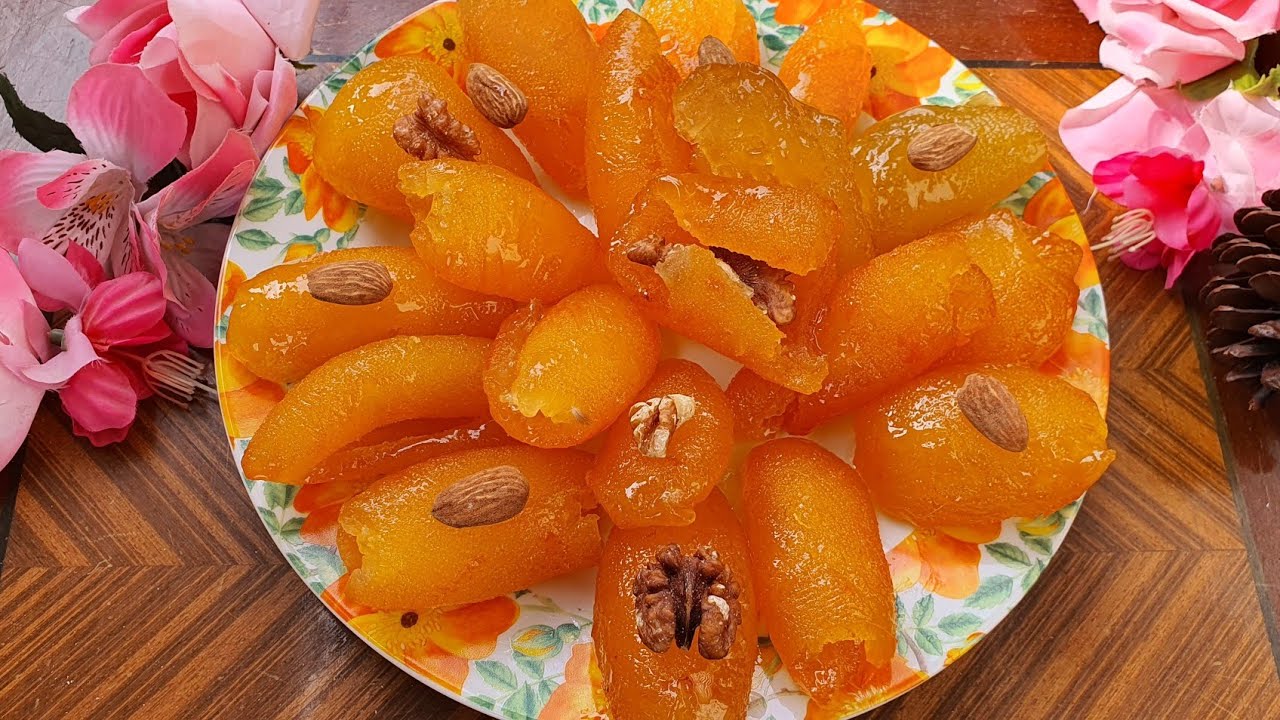 مربى النارنج أو الزفير🍊مغذي واقتصادي ومناسب للضيافه في رمضان #فواكه_مجففة #مربيات #مربى_البرتقال