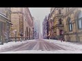 ⁴ᴷ⁶⁰ Driving in a Snowy Montréal | 4K Winter Drive