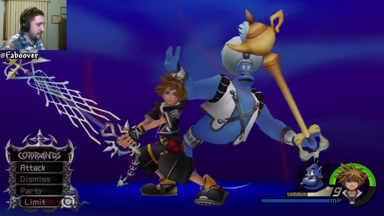 Intense Lucky Fight! (KH 2 Stream Highlight)