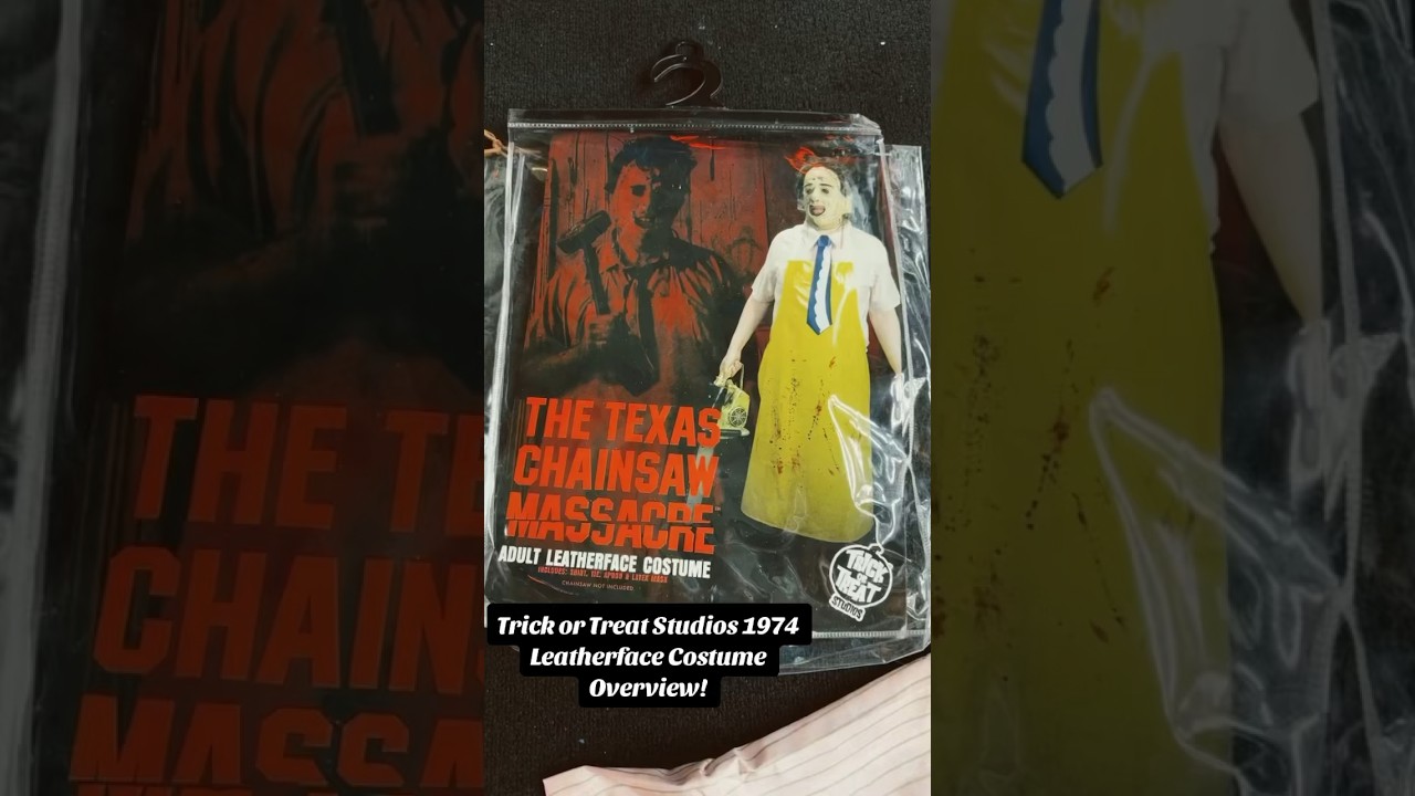 Trick Or Treat Studios 1974 Texas Chainsaw Massacre Leatherface Costume Overview! 