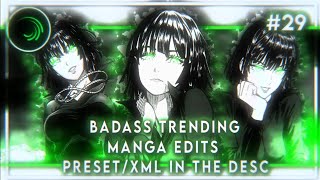7 trending anime/manga edits || alight motion || preset/xml || #29
