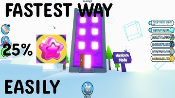 HOW TO EASILY GET 25% MASTERY FAST in Pet Simulator X