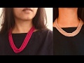 Easy Crochet Necklace for Beginners / Easy Crochet Jewelry / How to Crochet for Absolute Beginners