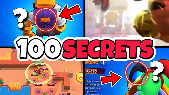 100 secrets que vous IGNOREZ sur Brawl Stars !