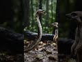 Storm Clash Meerkat vs King of Serpents #shorts #shortfeeds #meerkat #kingcobra #nature #animals