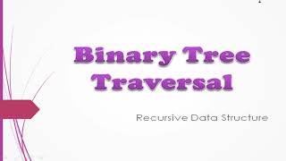 #8 Binary Tree Traversal | Recursive Data Structures in Java | ISC Syllabus