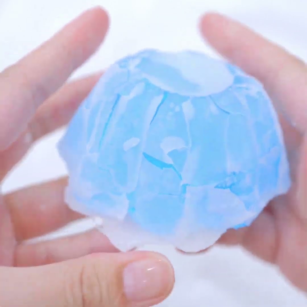 凍ったゼリーみたいなスクイーズ - YouTube